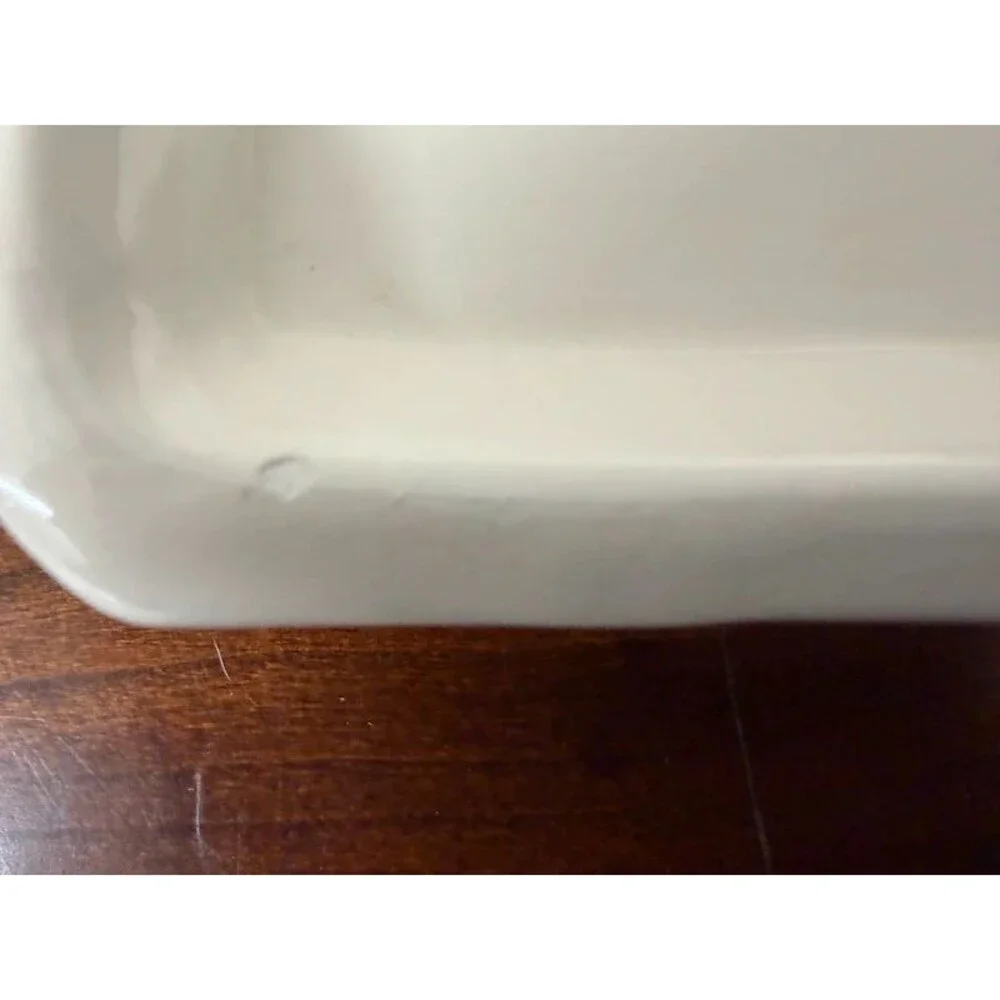 Vintage 1998 Tommy Hilfiger Ceramic Soap Dish Preppy Bathroom Decor